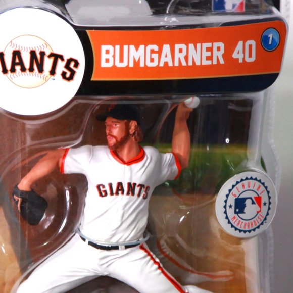 Madison Bumgarner 6" Baseball Figurine by Import Dragon Sealed-Cy Young Winner! - Picture 3 of 6